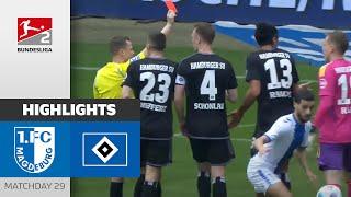 HSV Come Back With 10 Men! | 1. FC Magdeburg - Hamburger SV 2-2 | Highlights | MD 29 - Bundesliga 2