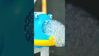 LOOK AT ALL THE BUBBLES IN THE BATHTUB  | Fun Bath Bubble Maker, wonderful bathroom gadget #shorts