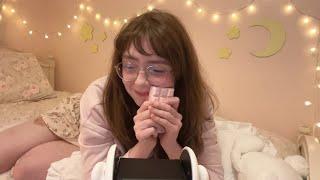 awkward girl shows her perfume collection  ASMR