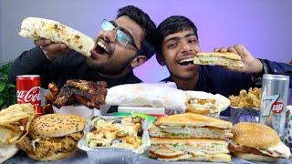 Eating Fast food | Waqas Bhai ki Jagah le li @Hassankhalil10 ne