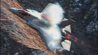 AXALP ITALIAN F35s VISIT  - 4K