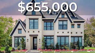 GRAND HOMES Model Home Tour in Monterra | Living in Dallas Texas: Midlothian, Texas