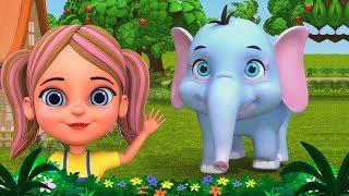 Hathi Dada Hindi Rhyme | Poems in Hindi | हाथी दादा | Hindi Nursery Rhymes | Little Treehouse India