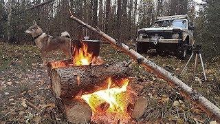 ''ТРИ ДНЯ В ЛЕСУ'' НАШЁЛ СТАРИННЫЕ ВЕСЫ! ЭСТАКАДУ!  ''НАСТОЯЩИЕ ЛЕСНЫЕ РАСКОПКИ''