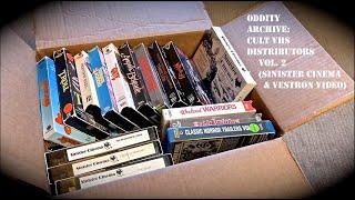 Oddity Archive: Episode 237 – Cult VHS Distributors Vol. 2 (Sinister Cinema & Vestron Video)