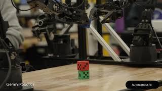 Gemini Robotics Demo: Stacking Dice