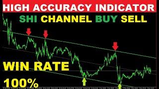 High Accuracy MTF shi channel indicator (win rate 100%)