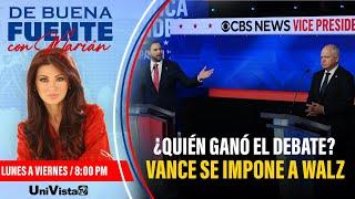 ¿Quién ganó el Debate Presidencial? I De Buena Fuente con Marian