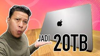Upgrading Storage Macbook Air M2 menjadi 20TB | feat Synology DS1522+