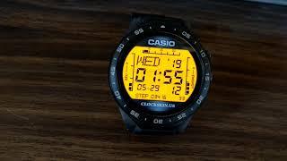 Casio watch faces for full android watches (orange)