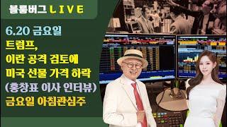 6.20 -  트럼프, 이란 공격 검토에 미국 선물 가격 하락 (홍쌤 인터뷰)