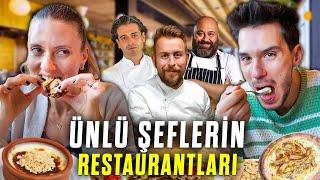 ÜNLÜ ŞEFLERİN RESTORANLARI