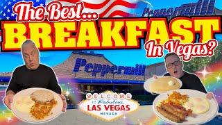 The PEPPERMILL Diner THE BEST BREAKFAST in Las Vegas?