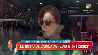  Habló Camila Velasco, la ex novia de Roberto García Moritán y su novio agredió a "Intrusos"