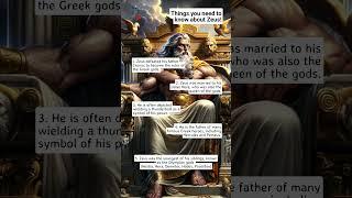 Things you need to know about Zeus! #zeus  #mythology  #facts