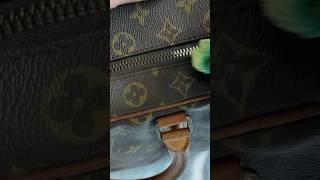 Clean and Polish Louis Vuitton Zipper Brasso cleaner #shorts #diy