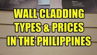 Wall Cladding Types and Prices In The Philippines.