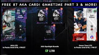 FREE 87 OVR AKA Cards! NEW Gametime Part 3, And Breakouts Promo Leaked!