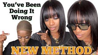 How to Wear Wigs For Hair Growth *NEW METHOD*