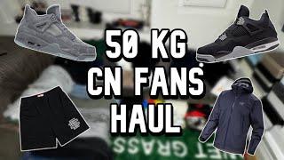 50KG CNFANS HAUL / WEIDAN , PANDABUY, HAGOBUY, SUGARGOO (Nike, Jordan, Stussy, Creed, Carhartt)