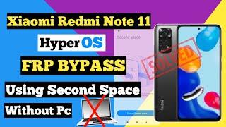 Redmi Note 11 Frp Bypass MIUI 13 | Redmi Note 11 MIUI 14 2024 | Redmi Note 11 Google Account