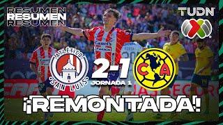 HIGHLIGHTS - Atl San Luis 2-1 América | Liga Mx -AP2024 - J1 | TUDN