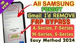 Samsung FRP Bypass 2024️Android 12-13-14 New Security 2024️Frp Lock Removal Samsung | Bypass Frp