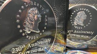 I Unbox the 2024 Flowing Hair Medal from the USMint. Did I win?