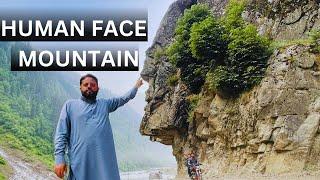 Nature’s Beauty Human Faces Mountain in Neelum Valley | Azad Kashmir