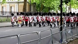 Massed Corps of Drums of the Guards Division, Beating Retreat 2017