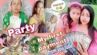 My first payment from youtube️// কিমান পালোঁ...?