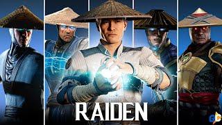 Mortal Kombat RAIDEN Evolution 1992-2023 | 2K 60 FPS