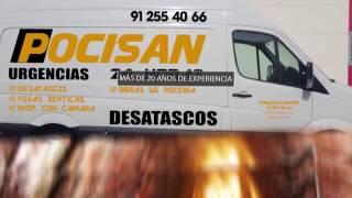 Pocisan. Empresa de desatascos urgentes 24 horas en Madrid