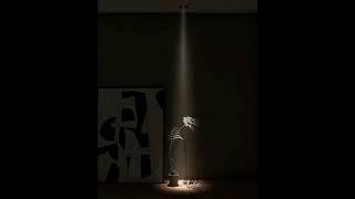 極窄射燈~侘寂風情境 / Ultra-Narrow Spotlight (Wabi-Sabi Style)