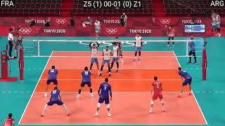 Volleyball France - Argentina Incredible Semi final Full Match