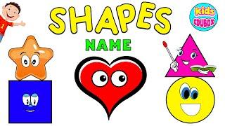 Shapes Learning For Kindergarten | Shapes Name | Kindergarten Learning Videos | Kids Edubox