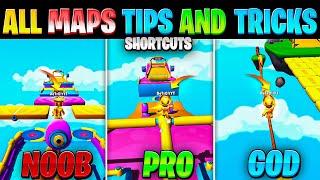 All Maps Tips and Tricks in Stumble Guys | Ultimate Guide to Become a Pro