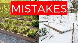 AVOID These 5 Veggie Gardening Mistakes 