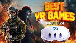 Best NEW VR Games on Quest 3 & Quest 2! - August 2024