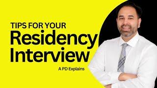 5 Tips To Prepare For Residency Interviews: A PD Explains