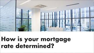 How your mortgage rate is determined?