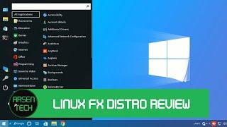 WindowsFX 10 Review | Windows 10 Like Linux Distro