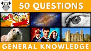 General Knowledge Quiz Trivia #185 | The Flintstones, Universe, Eye, Harry Potter, Tower of London