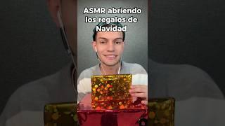 EL MEJOR REGALO #ASMR abriendo mis regalos de Navidad #shorts #asmrvideo #viral