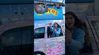 I Discovered the COOLEST TAXI COVERED in STICKERS?! AMAZING! 