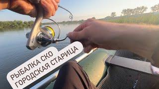 Городская рыбалка с лодки : тишина среди суеты