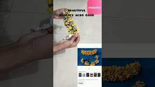 Floral hair accessories online shopping #review #meesho #meeshoapp @jafrinanjum2022