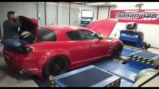 Rx8 turbo dyno TUNING ZONE