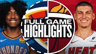 THUNDER at HEAT | FULL GAME HIGHLIGHTS | December 20, 2024