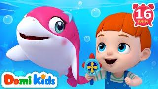 Baby Shark + More Domi Kids Songs & Nursery Rhymes | Educational Songs